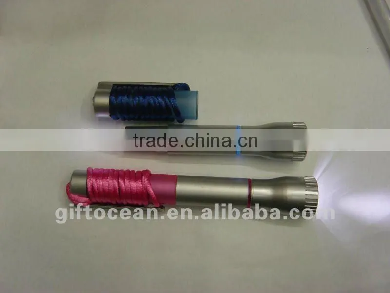 mini LED gift torch with keychain