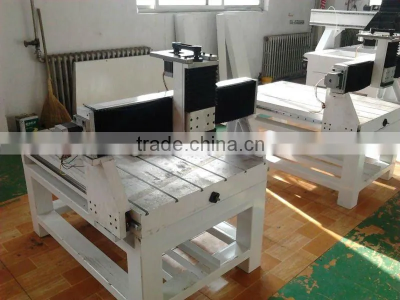 small cnc 6090 wood engraving machine /foundry table and parts /800W spindle /Stepper motors