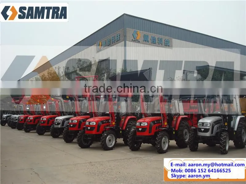 small tractor front end loader