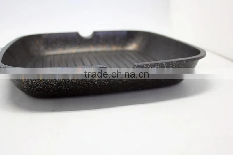 HQ aluminum square fry pan