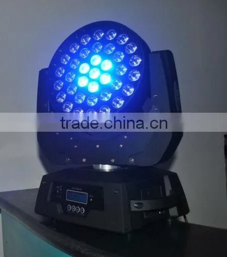 High brightness 37*9w high power led moving head light/ 37PCS LED Moving head lights with 3 circles color wheel