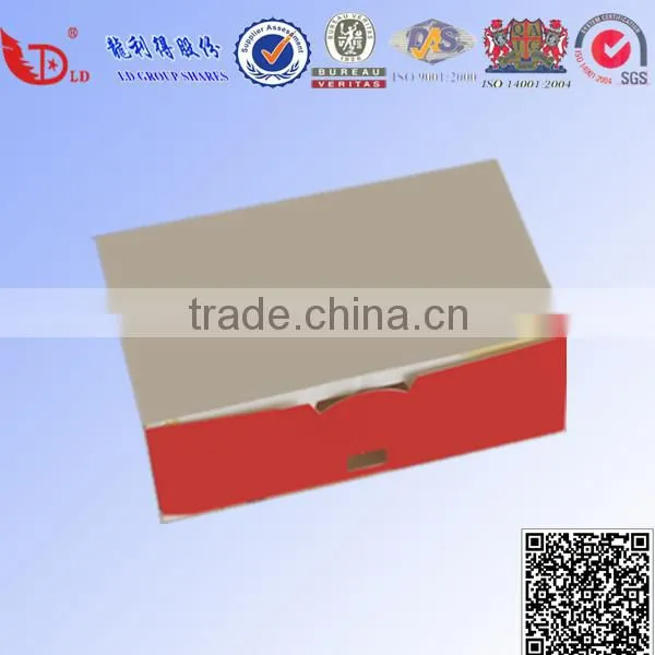 high quality cardboard paper lunch packing food box