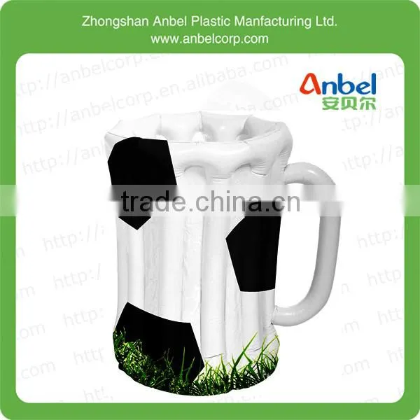 ANBEL INFLATABLE FOOTBALL BEER COOLER - WORLD CUP BRAZIL BBQ SUMMER DRINKS CANS PARTY