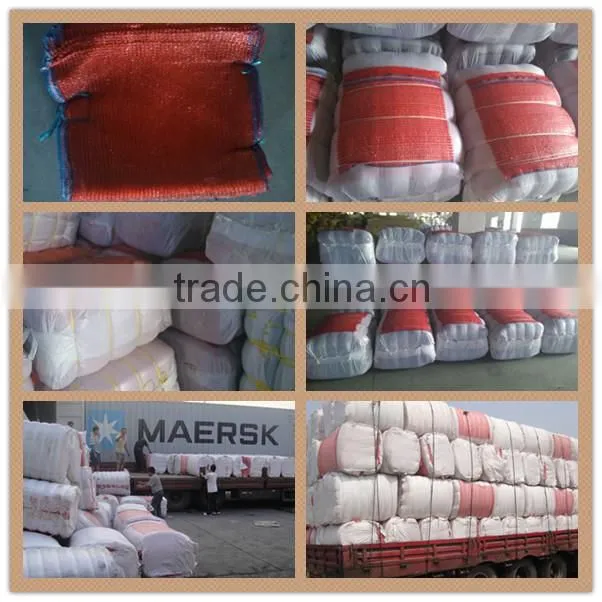 77x49cm red pp mesh netting bag