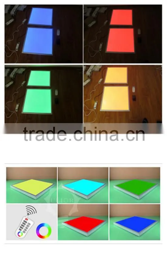 slim full color changeable panel light rgb led panel light for bar
