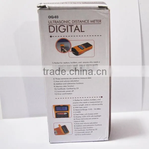 Newest High Quality 0.55-18m laser electronic ultrasonic measuring distances
