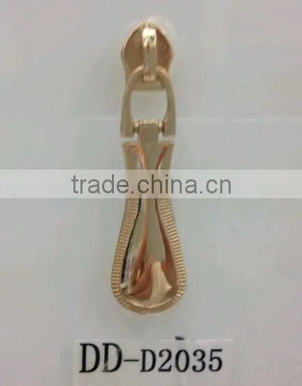 gold nylon slider for purse