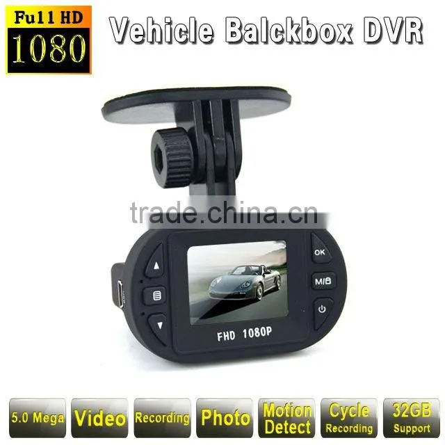 G-sensor Motion detection night vision 1.5inch car dvr
