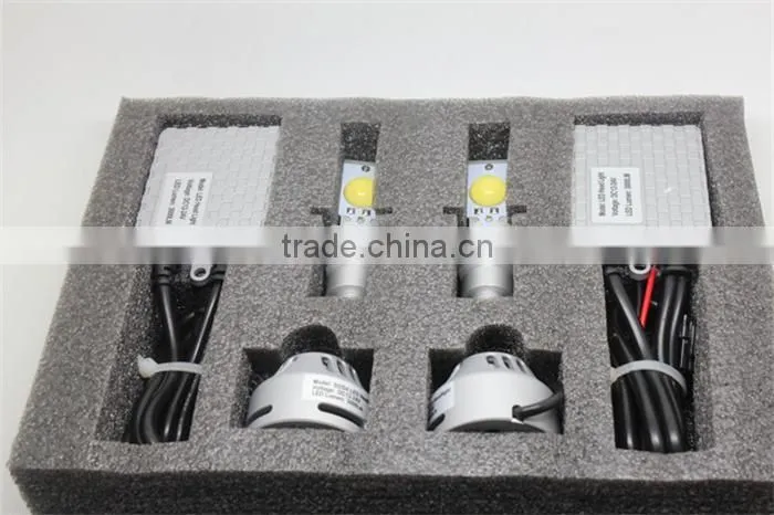 LED Headlight Kit - H11 LED Headlight Bulbs Conversion Kit with Built In Fan