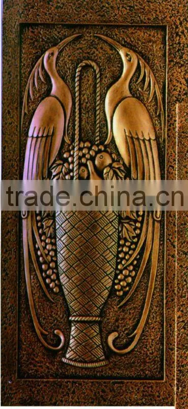 Carpenter works mural for church ,church door design HM-13