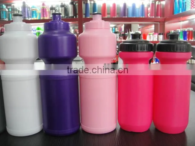 400/450/750ml plastic Sport Water Bottle with nozzle lid