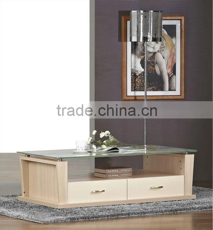 Melamine wooden coffee table set