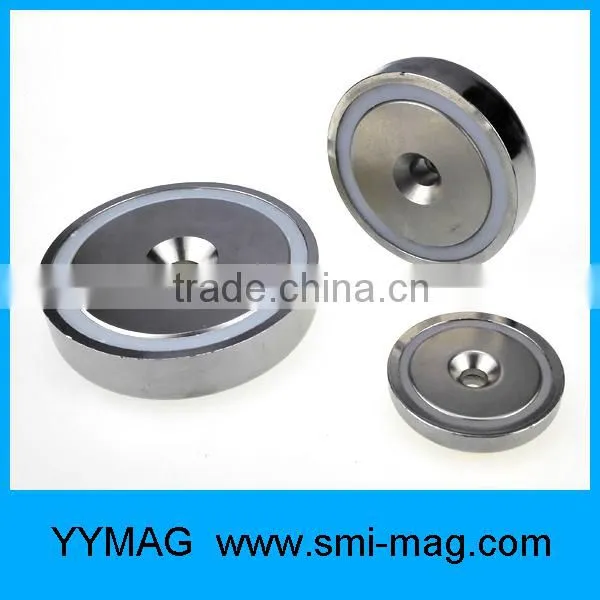 Magnetic pull force Ndfeb Pot/holding Magnet