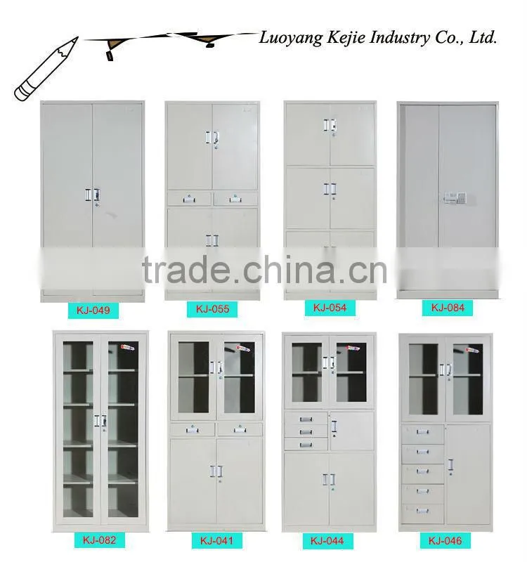 Modern 6 compartment steel locker/6 door Clothing locker with hanging rods/6 door Locker low price