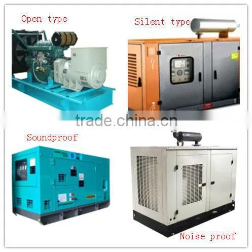 silent diesel soundproof generator with Low noise( cummins, deutz, mitsubishi, wuxi)