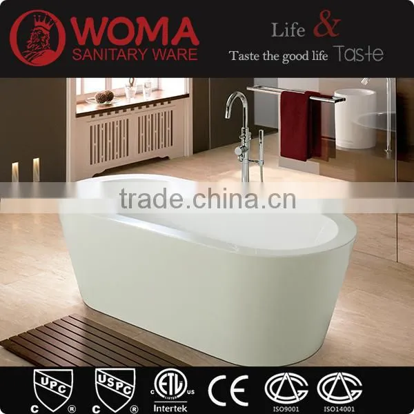 Q132A High Quality Free Standing Acrylic Bathtub With Hot Sale