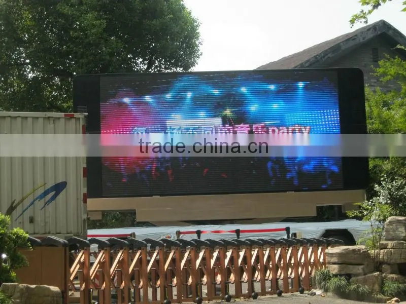 YEESO Outdoor LED Display Mobile Advertising Trailer YES-T12