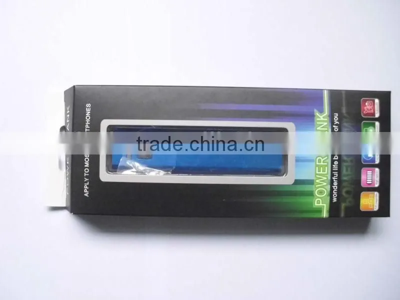3000mah Portable Mobile Power Battery With USB Micro Interface And Blue LED For Iphone DV Ipad Ipod MP3 PM4