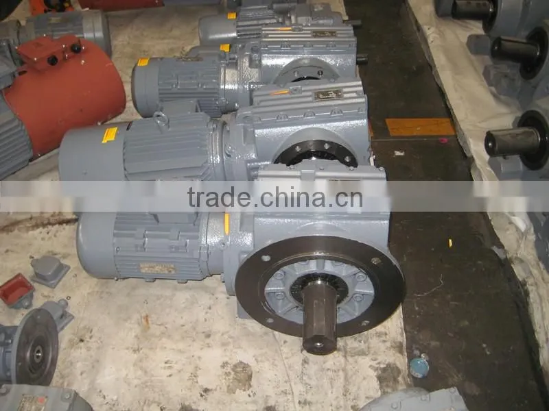 Flexibility Helical Worm geared motors geared reducers