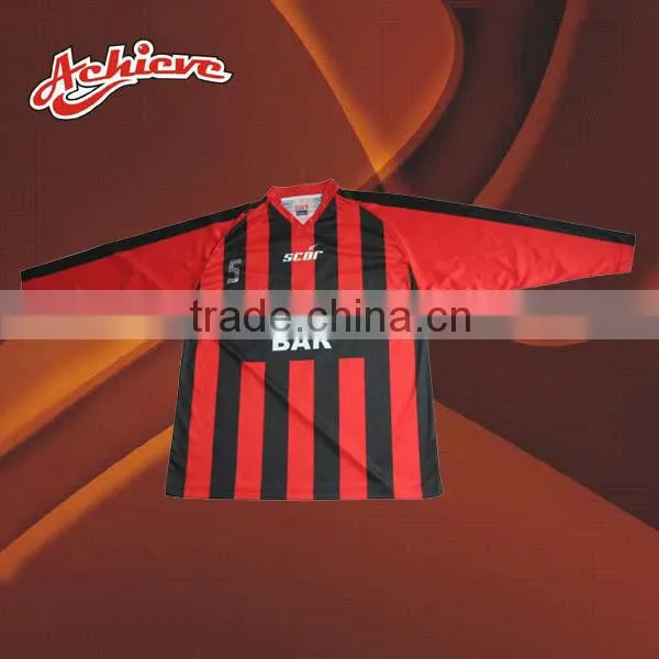 Custom soccer goalkeeper jersey/soccer shirt