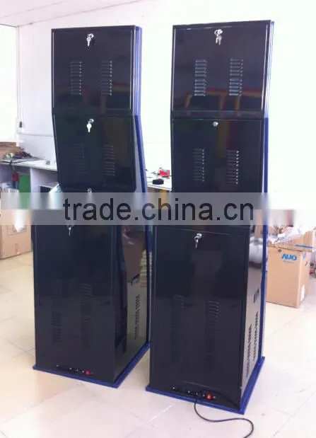 Double Monitor A4 Kiosk Laser printer Kiosk/Self Payment Kiosk With Card Reader