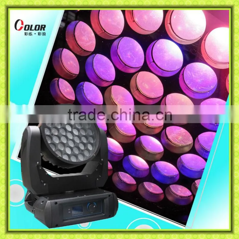 led moving head wash 37*12w rgbw 4 in 1 wash moving head light for wedding/party/disco/dj