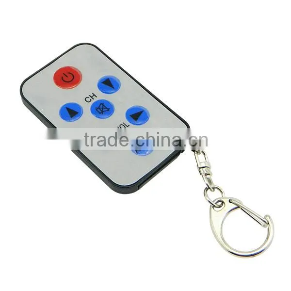 Mini Universal TV Remote Controller With Keychain