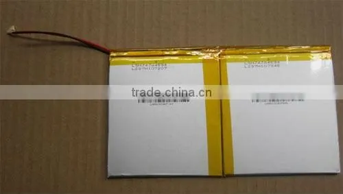 3.7V 5200 mAh Li Polymer V972 tablet Battery cell made in china