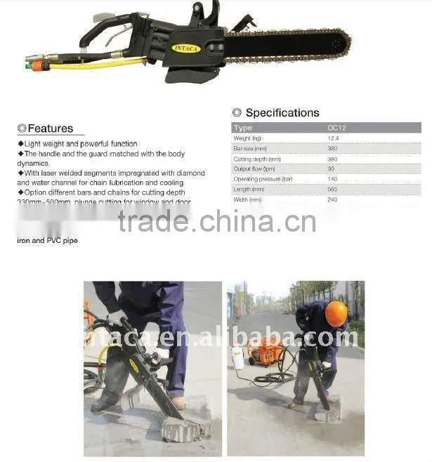 concrete cutting saw