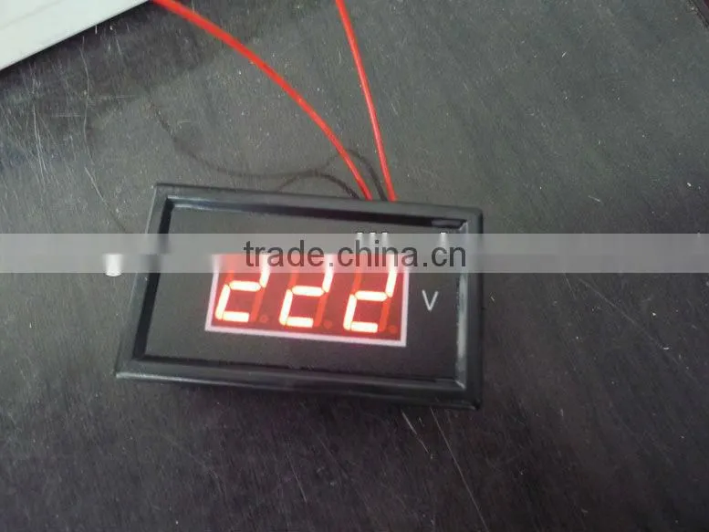 Digital Red LED Voltage Meter Voltmeter Panel Display AC 75V - 300V 0.56"