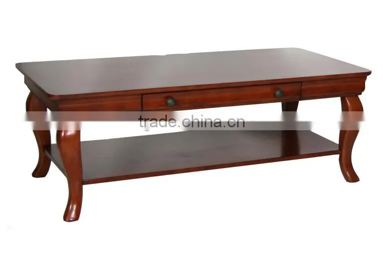 modern coffee table with mdf veener top HDCT269