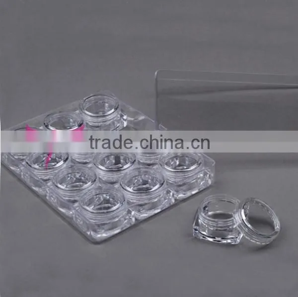 Wholesale mini 4G plastic nail art container