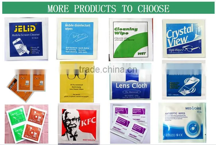 Medical alcohol prep pad/medical alcohol swab/medical machine cleaning wipe