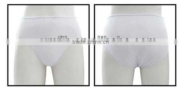 China Factory Travel Facility Disposable Cotton Underwear