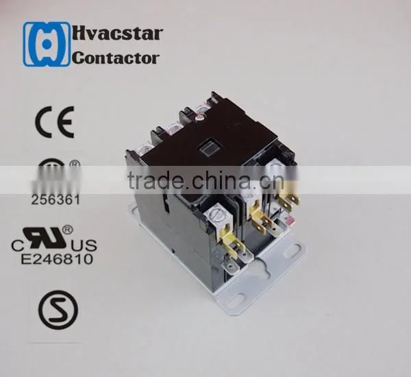 UL Listed definite purpose general purpose cotactor magnetic electrical contactors/AC contactor (3 Poles 40A 24V )