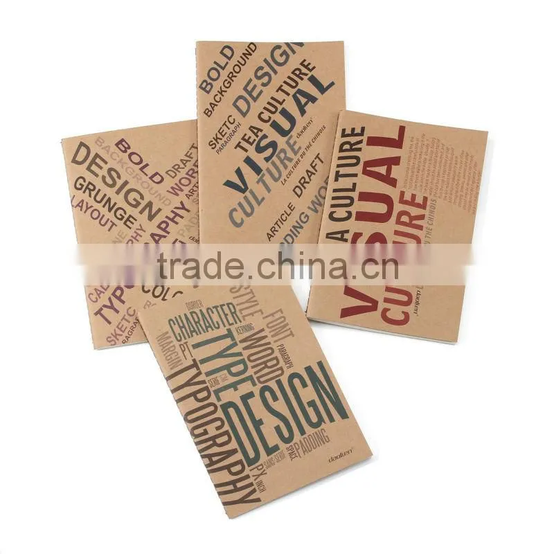 New design notebook A4/A5/A6 note book for students