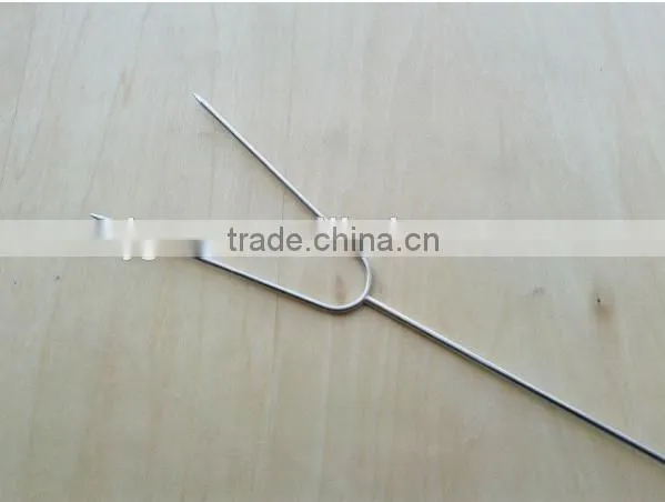 telescopic bbq fork, extendable fork, stainless steel fork
