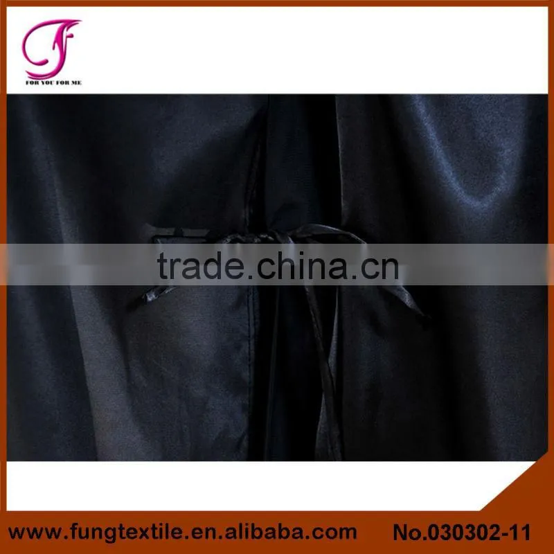030302 New Style Plain Long Satin Robe