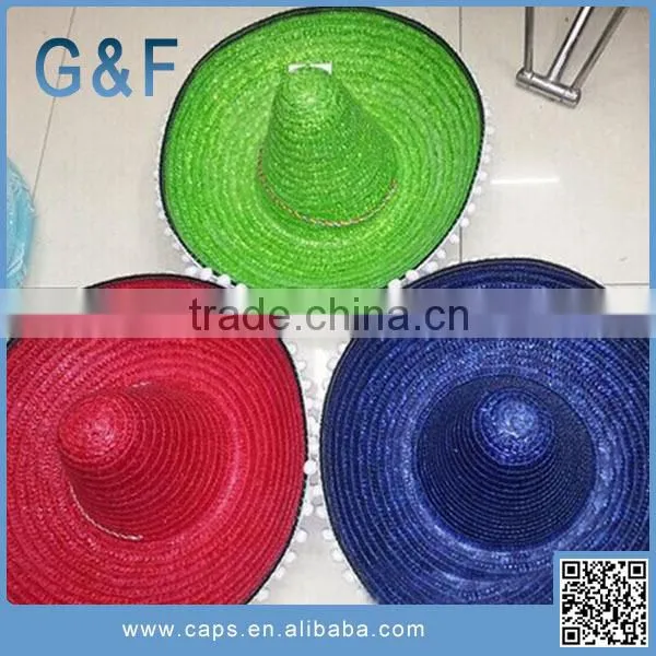 New Style Handmade Mini Mexican Sombrero Straw Hat