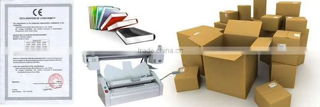 460*325mm perfect book binding machine