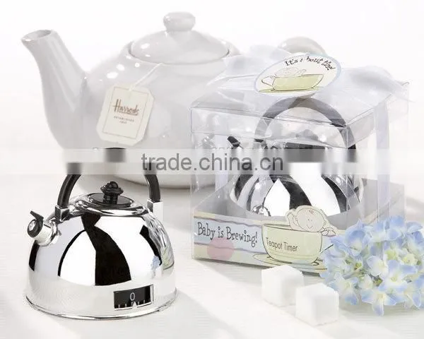 "It's About Time - Baby Is Brewing" Teapot Timer