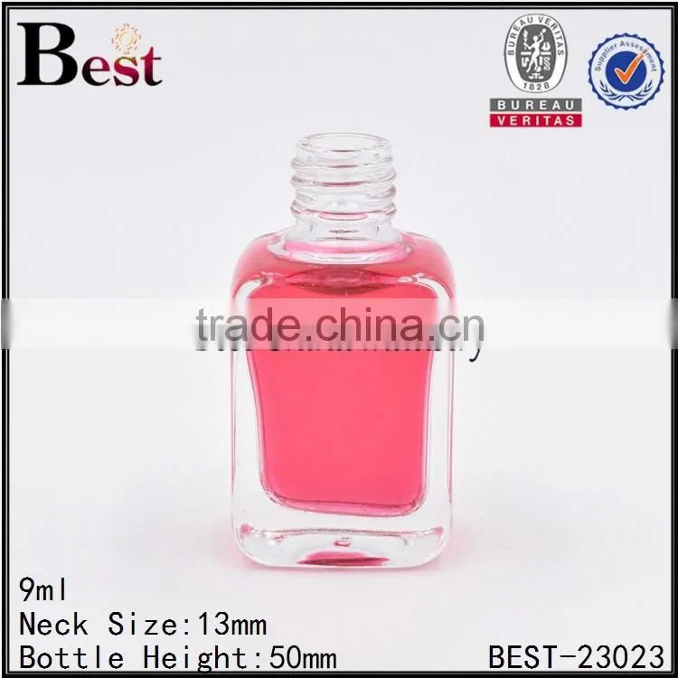 9ml clear glass bottle square glass bottle glass bottle for perfume