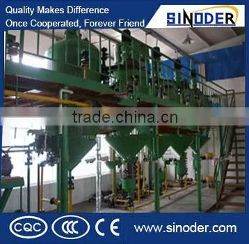 High oil put crude oil refinery / palm oil refinery plant/ peanut oil refinery machine