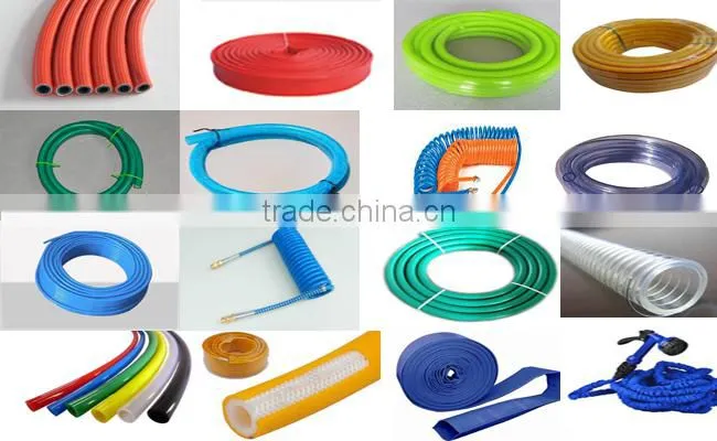 colorful lay flat irrigation hose