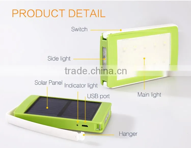 Hot Sale Solar Camping Lantern for Rechargeable LED Flashlight SORBO Torch Emergency lantern