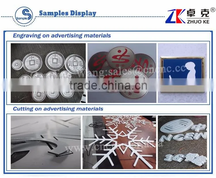 Mach3 Controller CNC Engraving Machine For Aluminum Rosewood 600*900MM With Dust Collector To Keep Clean