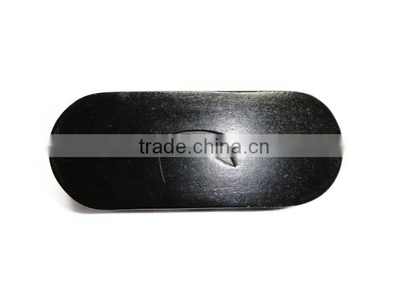 Wood horse hair shoe brush