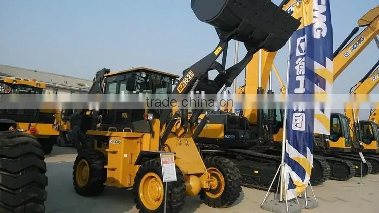 XCMG loader backhoe WZ30-25 3ton 4WD lawn tractor backhoe loader