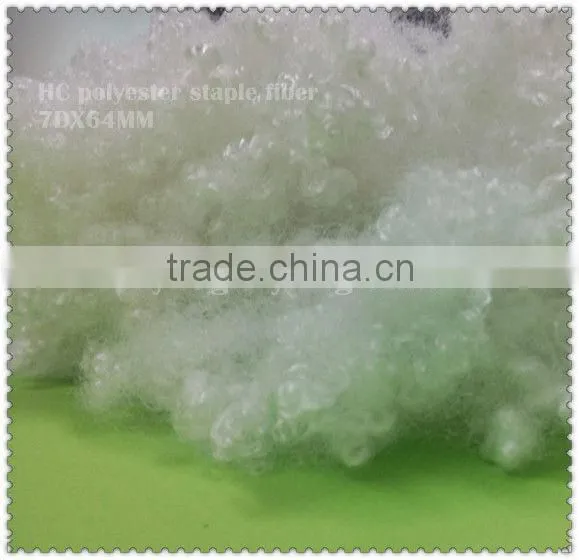 hollow conjugated polyester staple fiber