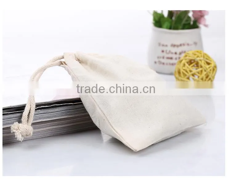 Cotton Drawstring Pouch and Cotton Bags